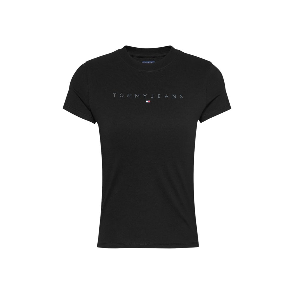 Black Cotton T-Shirt
