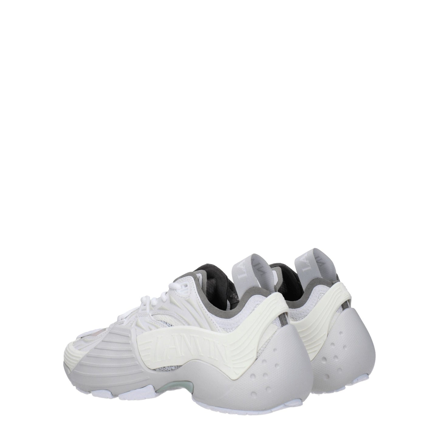White Leather Athletic Sneakers