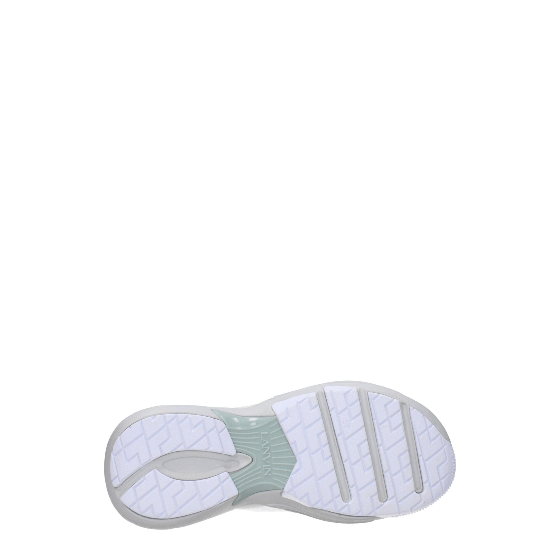 White Leather Athletic Sneakers