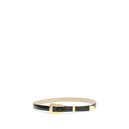 Black Calf Leather Bos Taurus Regular Belt