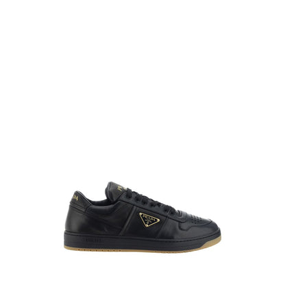 Black Calf Leather Bos Taurus Low Top Sneakers