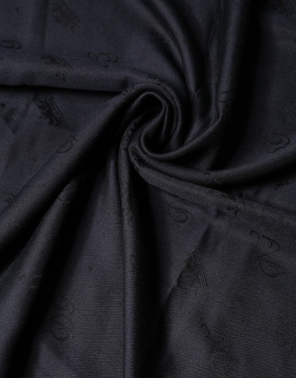 Black Lace Stole Silk NeckWrap Shawl Scarf