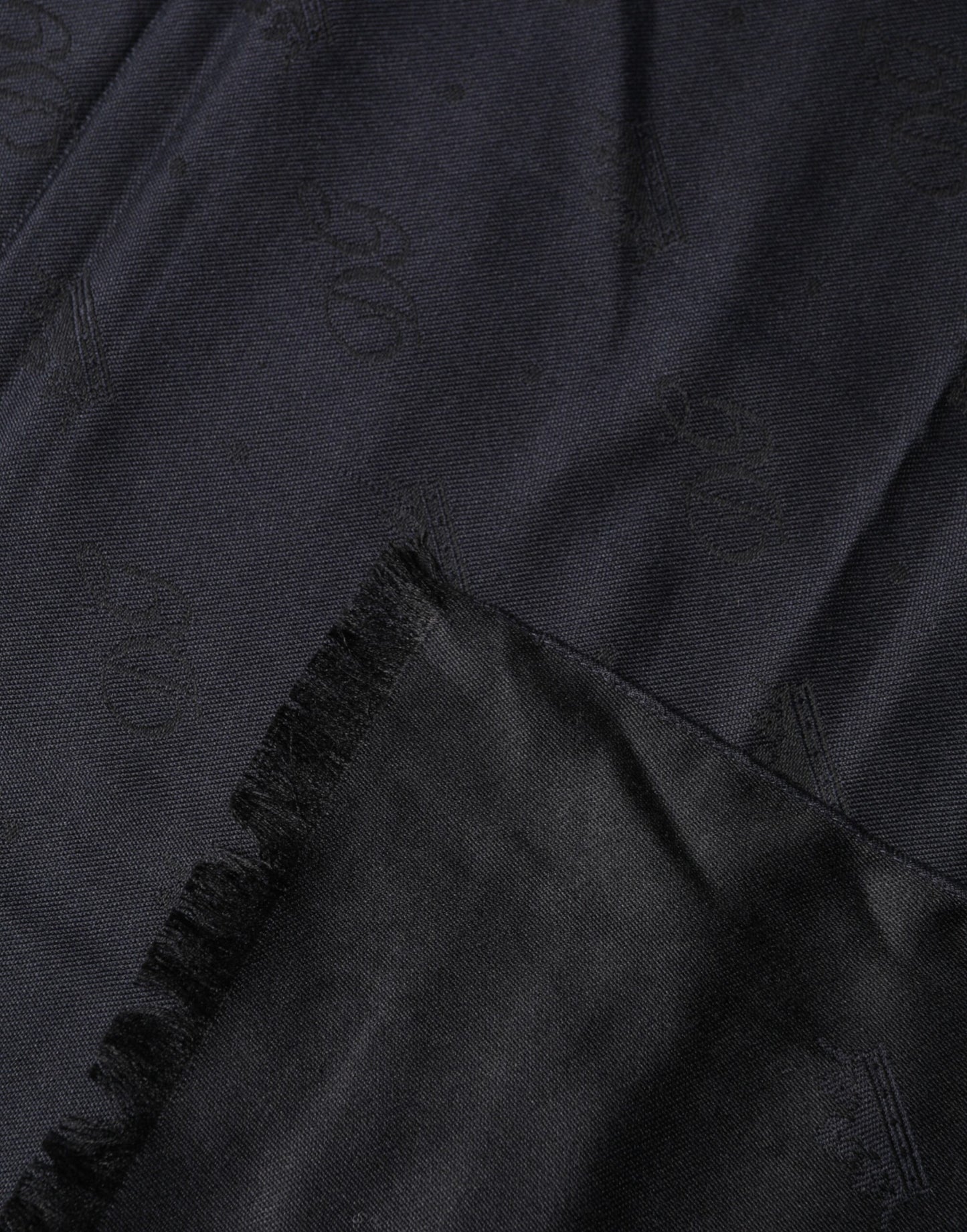 Black Lace Stole Silk NeckWrap Shawl Scarf