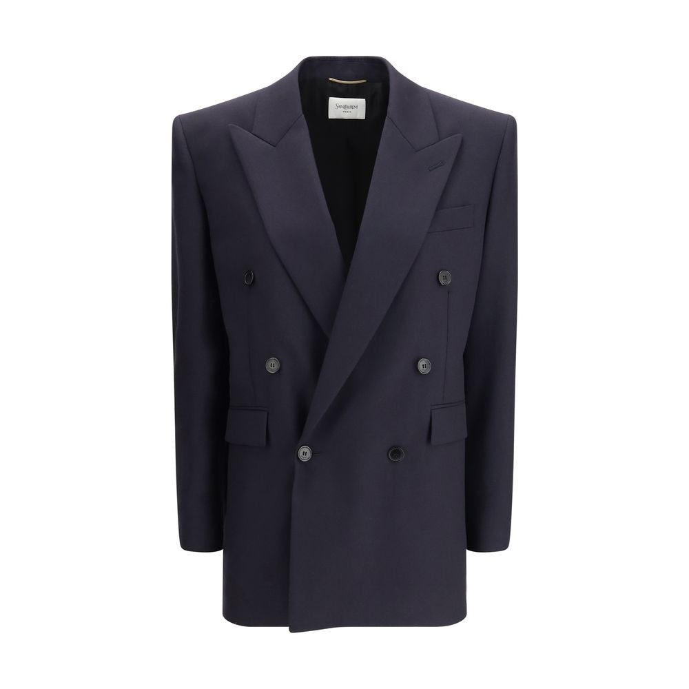 Blue Wool Coat