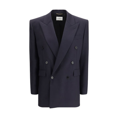 Blue Wool Coat