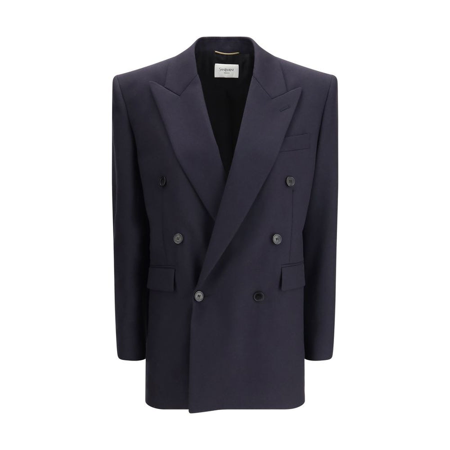 Blue Wool Coat