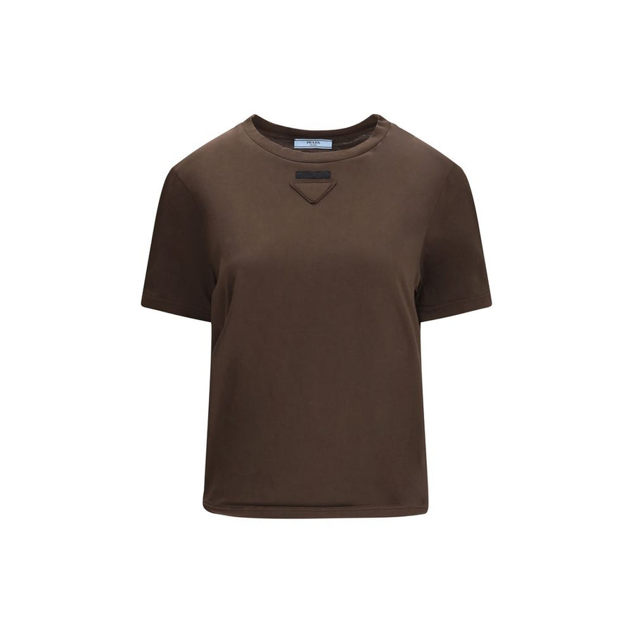 Brown Cotton T-Shirt