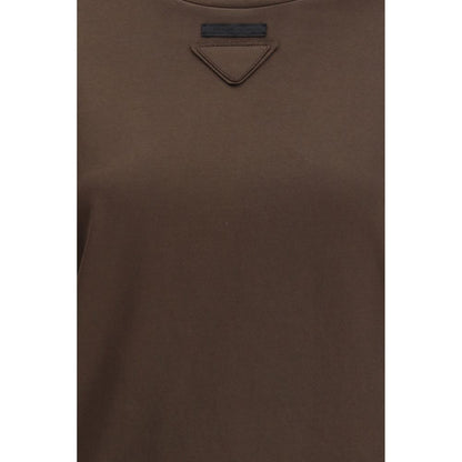Brown Cotton T-Shirt