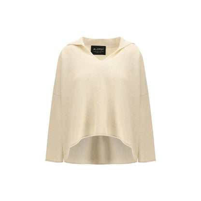 Beige Cashmere Cashmere Sweater