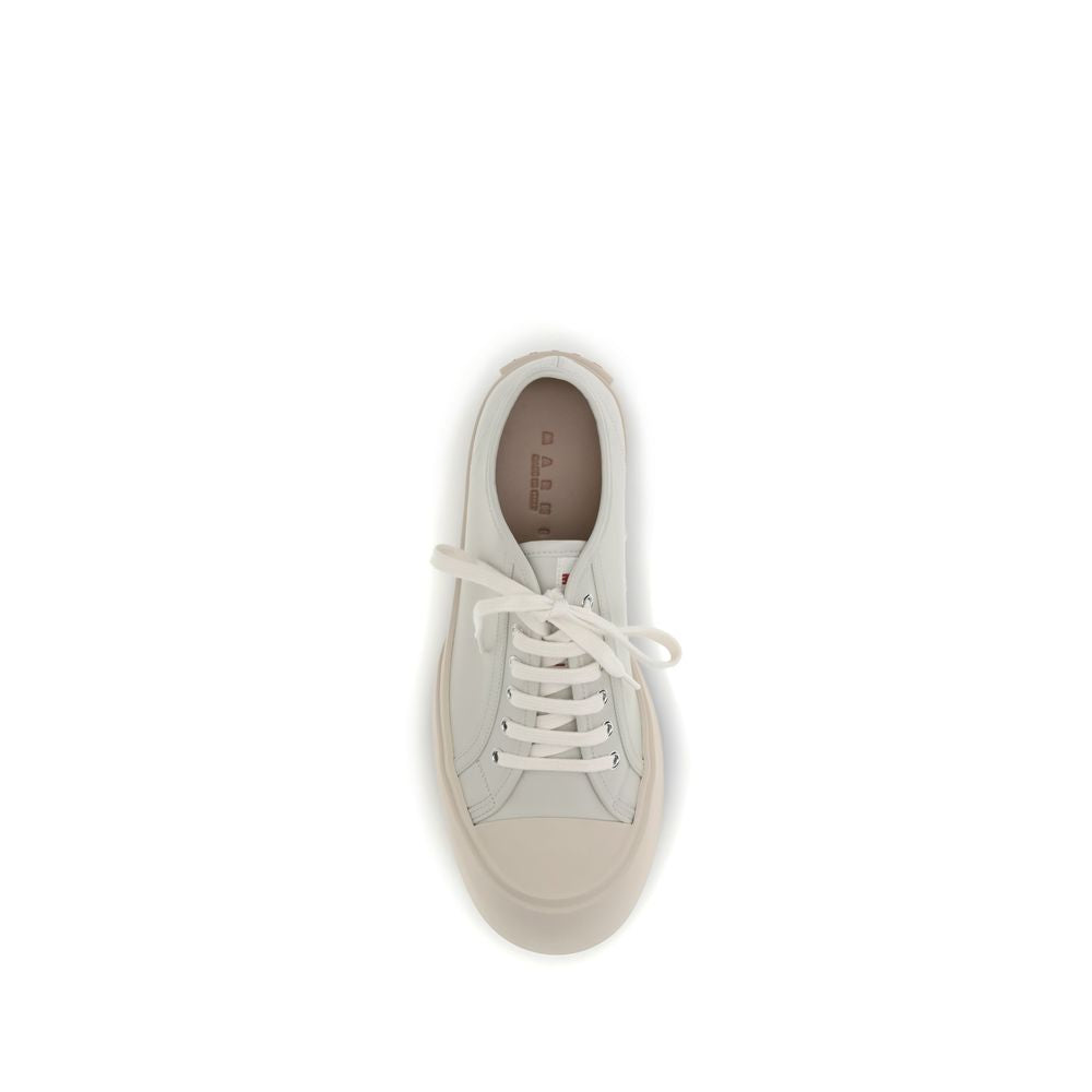 White Napa Leather / Calf Bos Taurus Sneakers