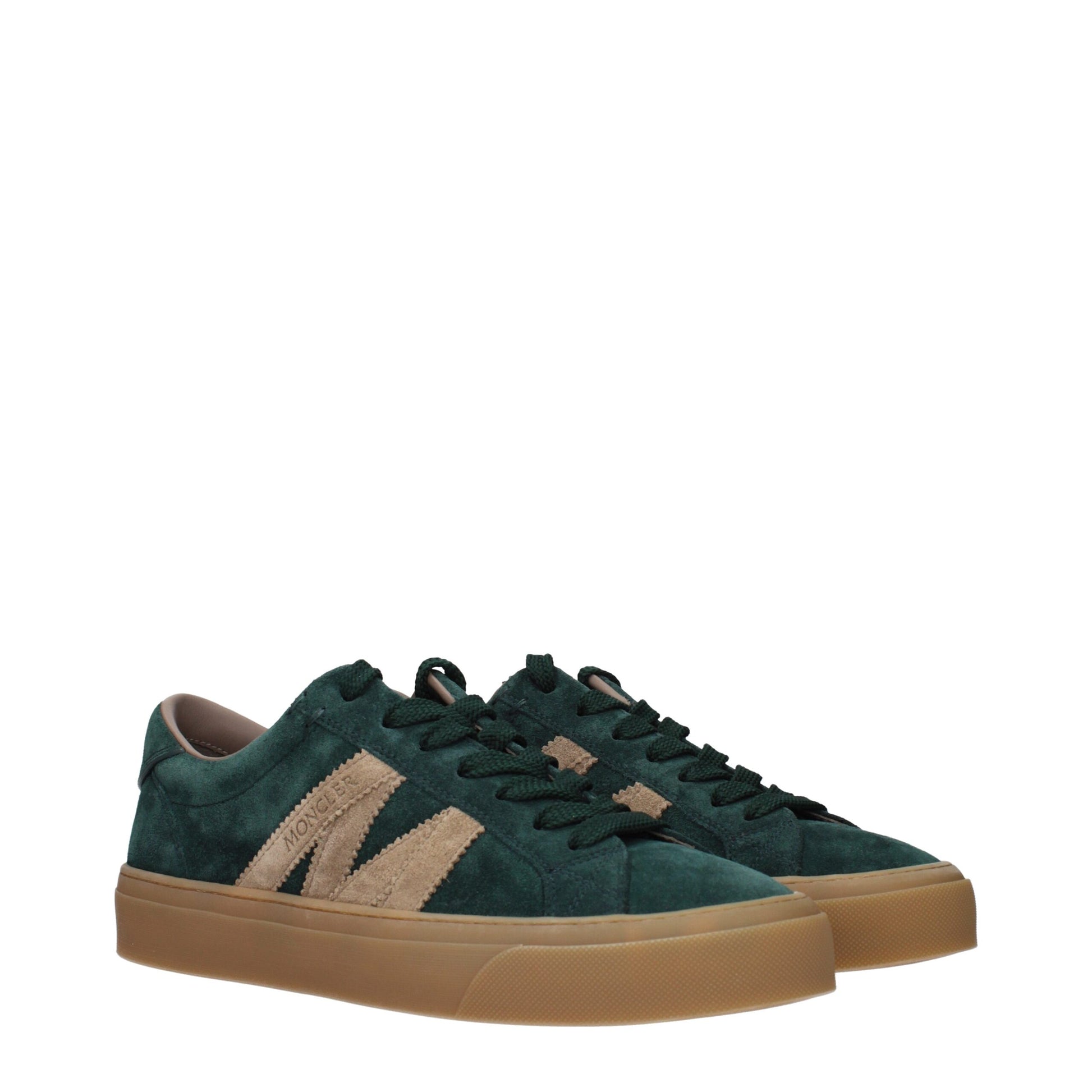 Green Leather Sneakers