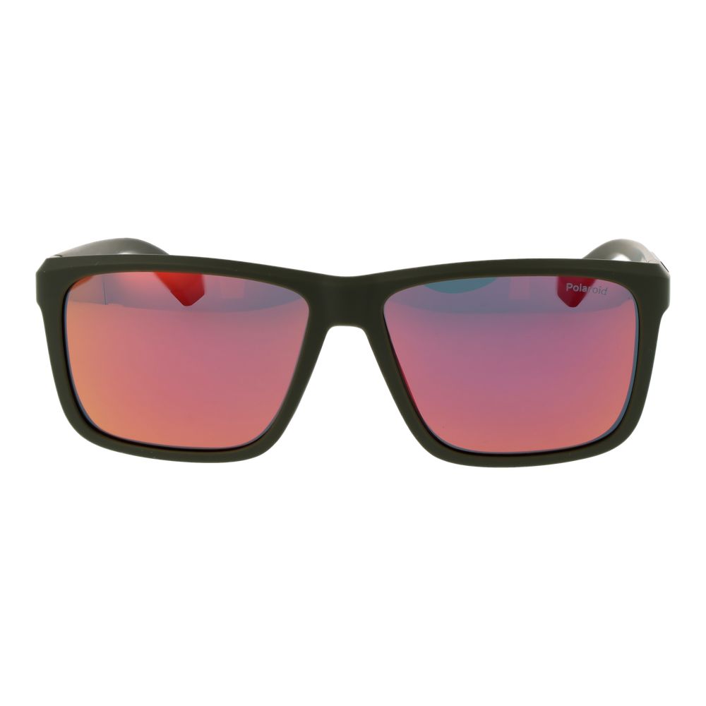 Green Polycarbonate Sunglasses