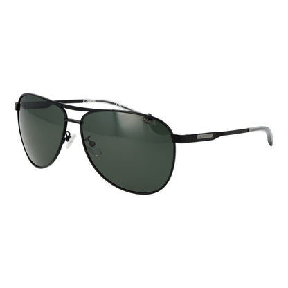 Black Stainless Steel Sunglasses