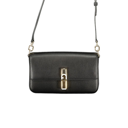 Black Leather Women Handbag