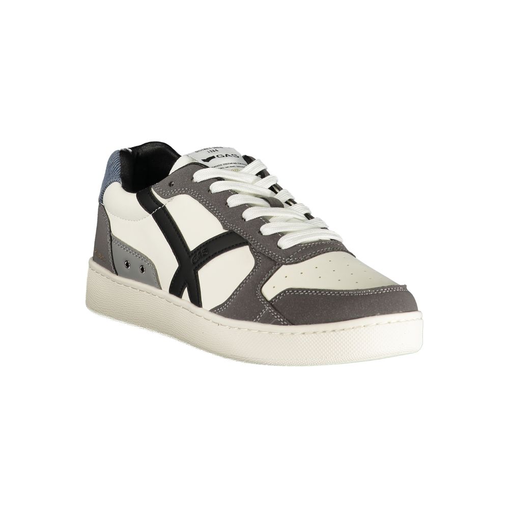 Bianco Polyester Men Sneaker
