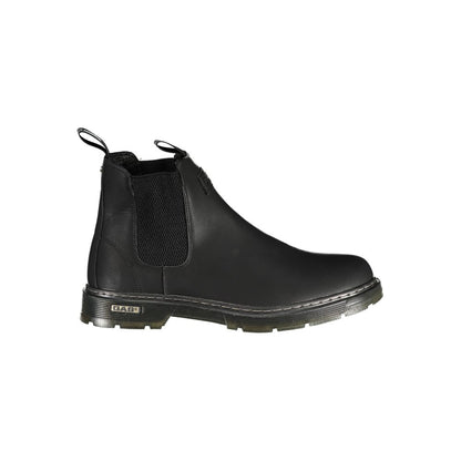 Nero Polyurethane Men Ankle Boot