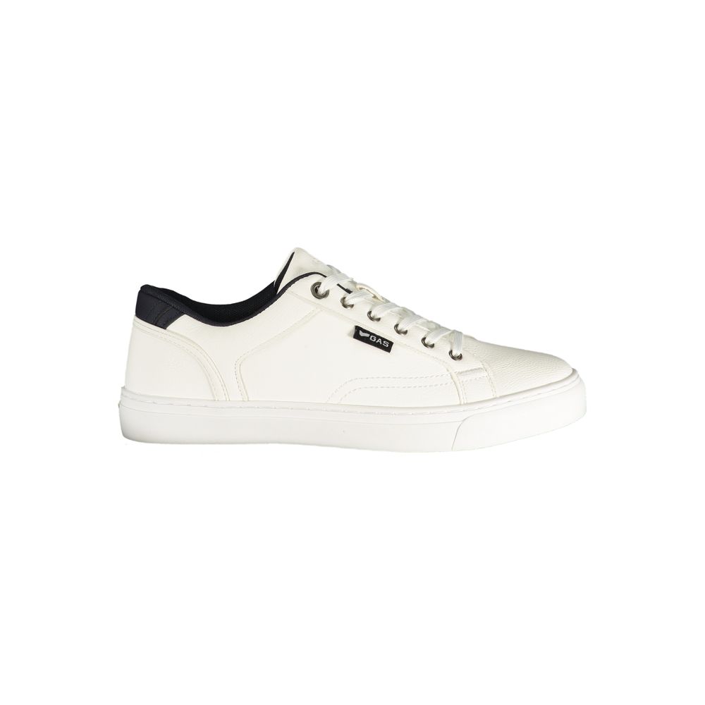 Bianco Polyurethane Men Sneaker