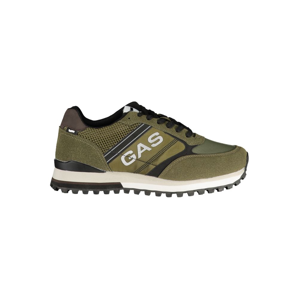 Verde Poliuretano Mens Sneaker