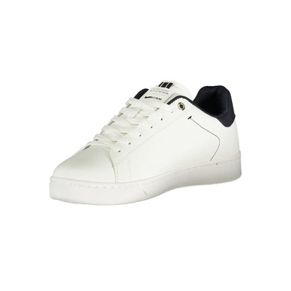 Bianco Polyurethane Men Sneaker