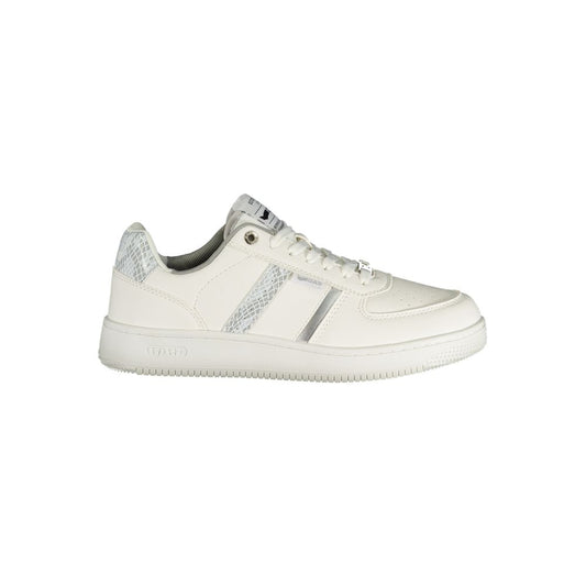 Bianco Polyurethane Women Sneaker