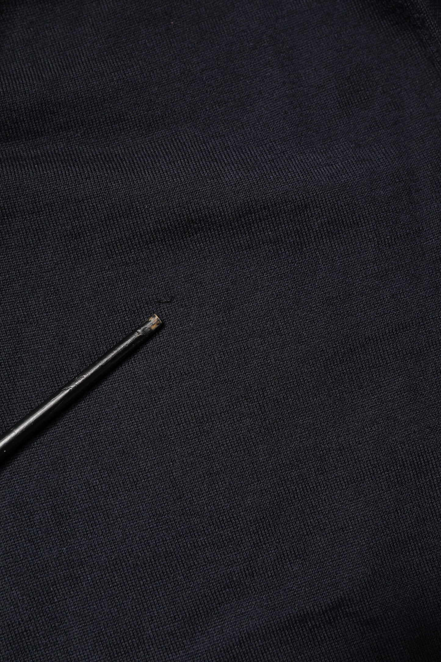 Black Cashmere V-Neck Men Pullover Sweater