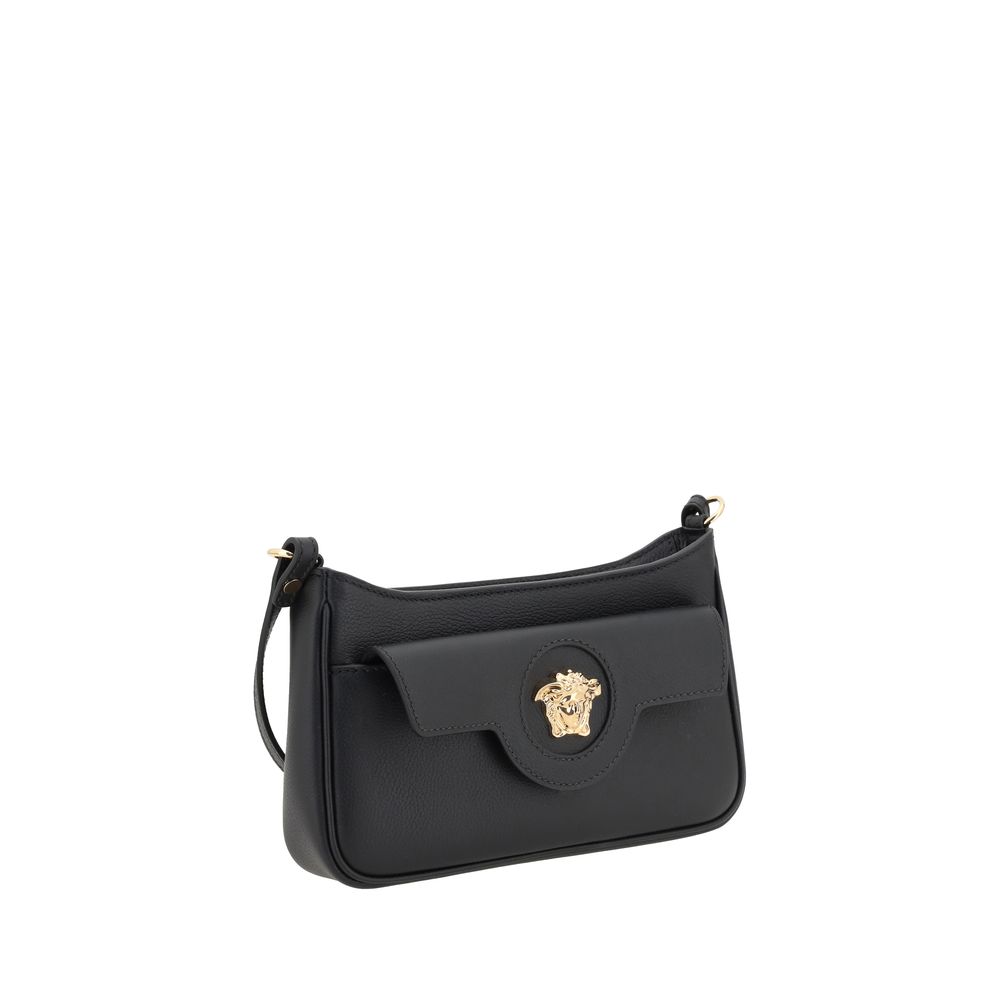 Black Calf Leather Bos Taurus Shoulder Bag