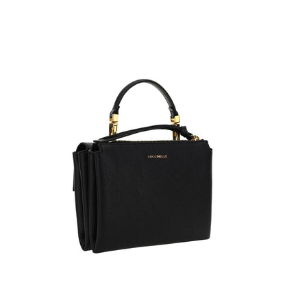 Black Calf Leather Bos Taurus Handbag