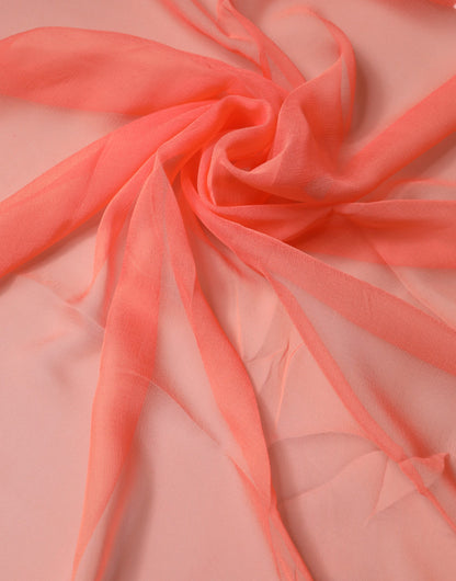 Orange Stole Silk Neck Wrap Shawl Men Scarf