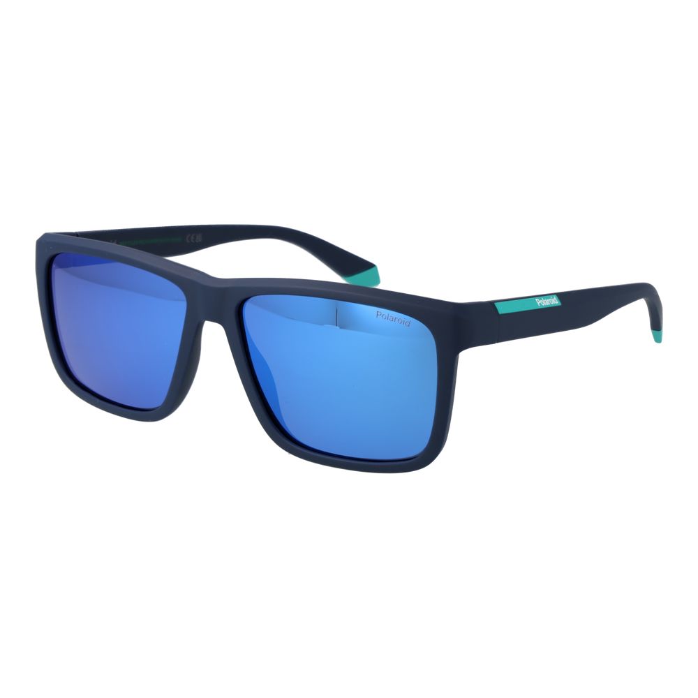 Blue Polycarbonate Sunglasses
