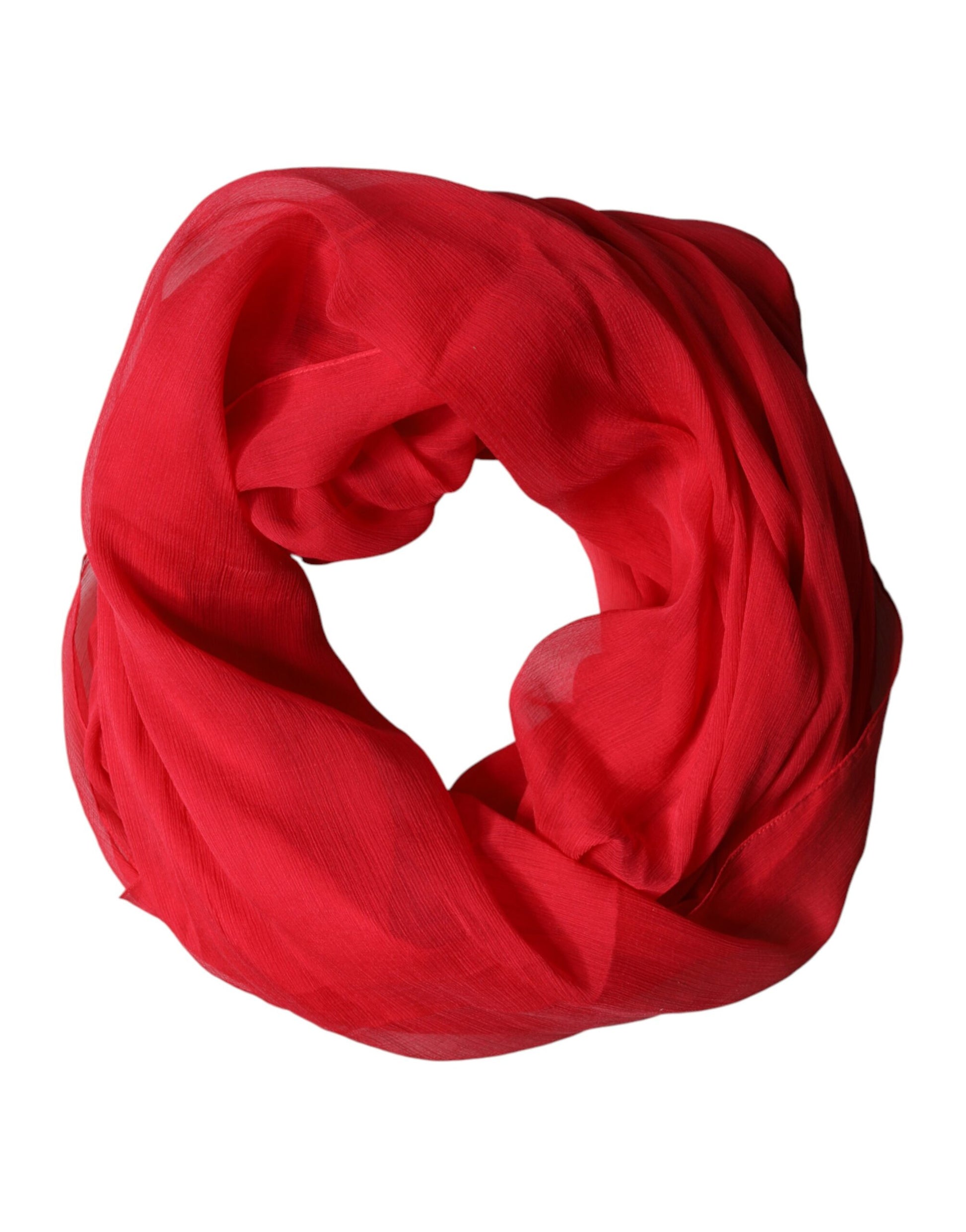 Red Stole Silk Neck Wrap Shawl Men Scarf