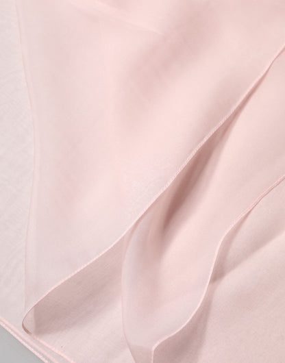 Light Pink Stole Silk Neck Wrap Shawl  Scarf