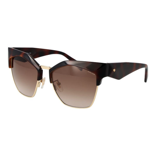 Brown Plastic Sunglasses