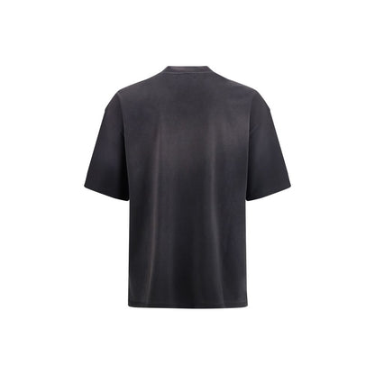 Black Cotton T-Shirt