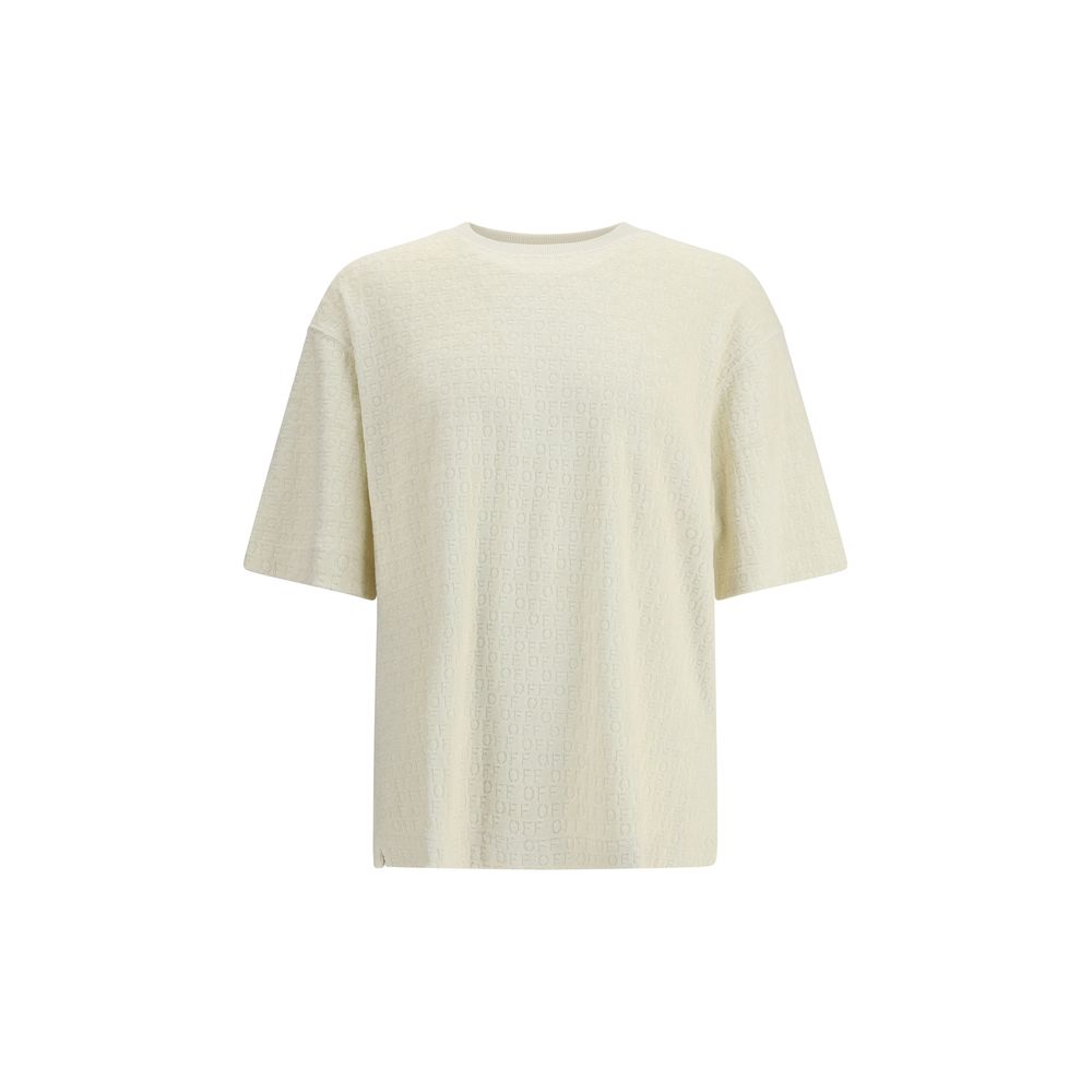 Cream Cotton T-Shirt
