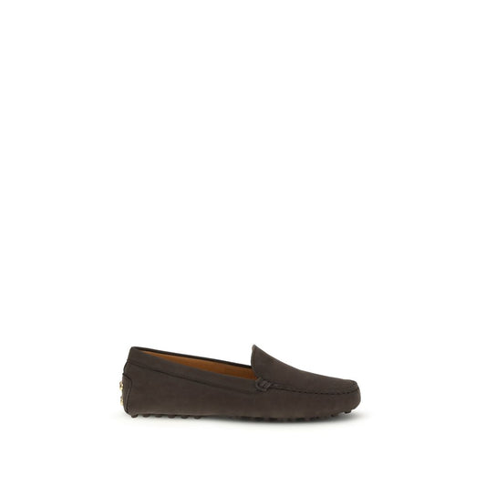 Brown Calf Leather Bos Taurus Slip-On Loafers