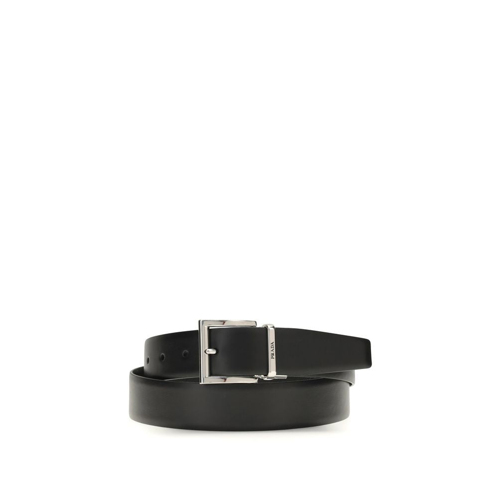 Black Calf Leather Bos Taurus Regular Belt