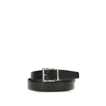 Black Calf Leather Bos Taurus Regular Belt