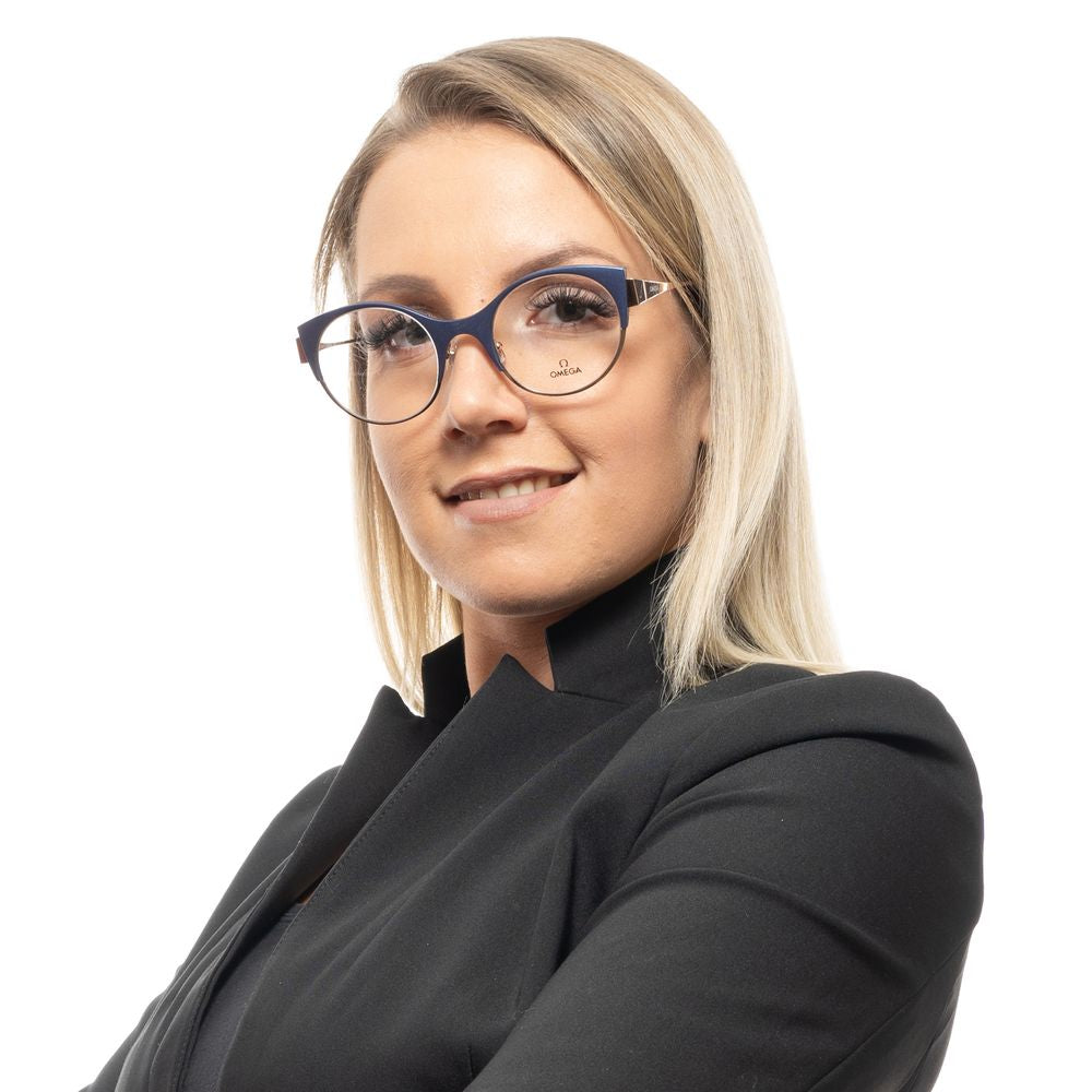 Blue Metal & Plastic Glasses (Frames)