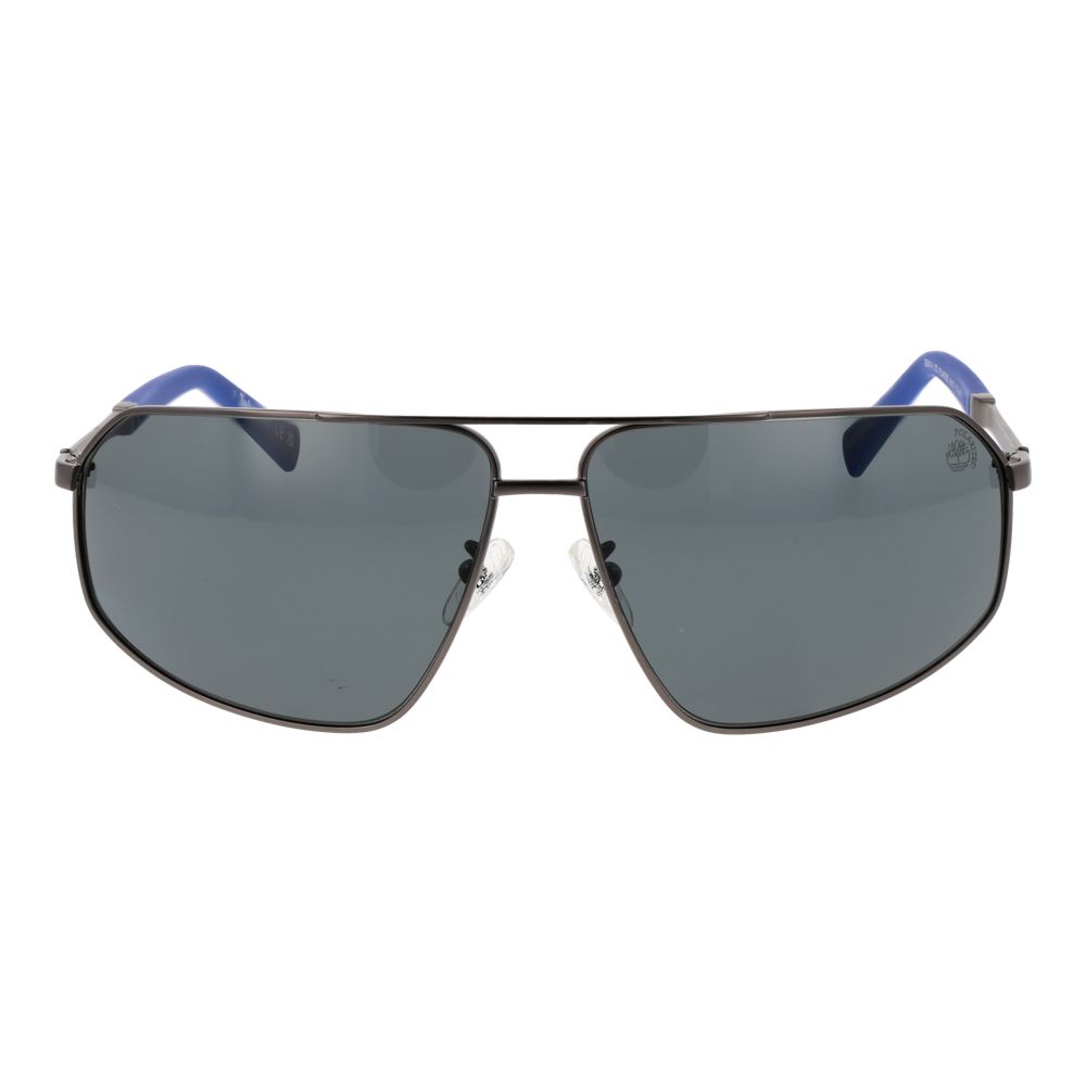 Gray Metal Sunglasses