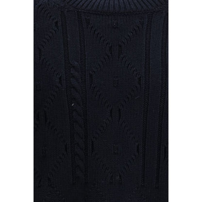 Blue Wool Sweatshirt