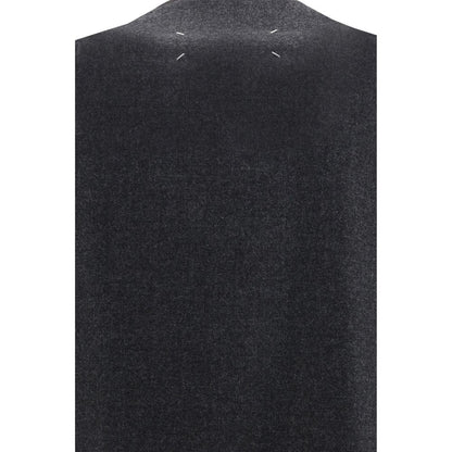 Gray Fleece Wool Coat