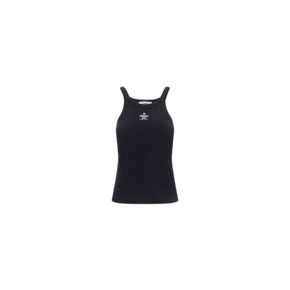 Black Cotton Tank Tops