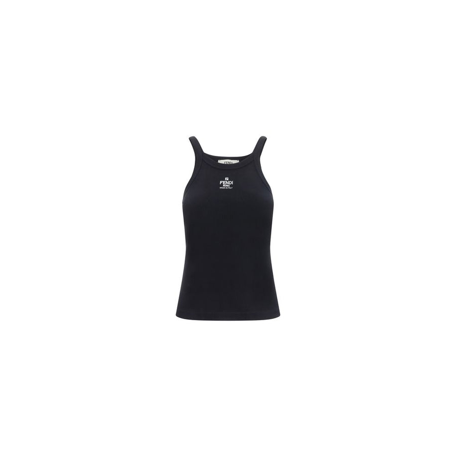 Black Cotton Tank Tops