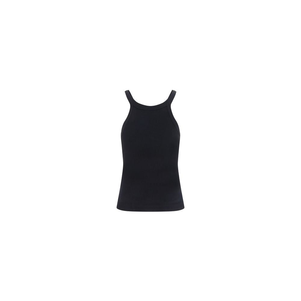 Black Cotton Tank Tops