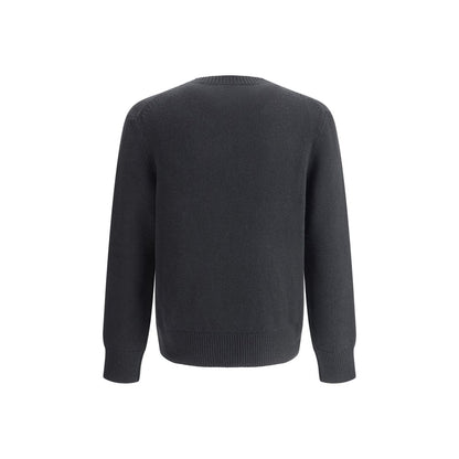 Black Wool Sweatshirt
