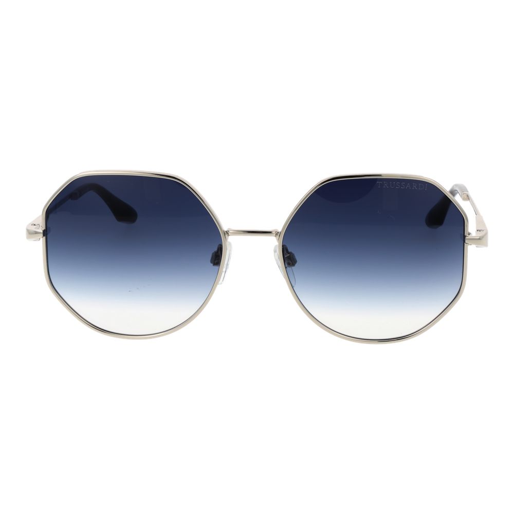 Silver Metal Sunglasses