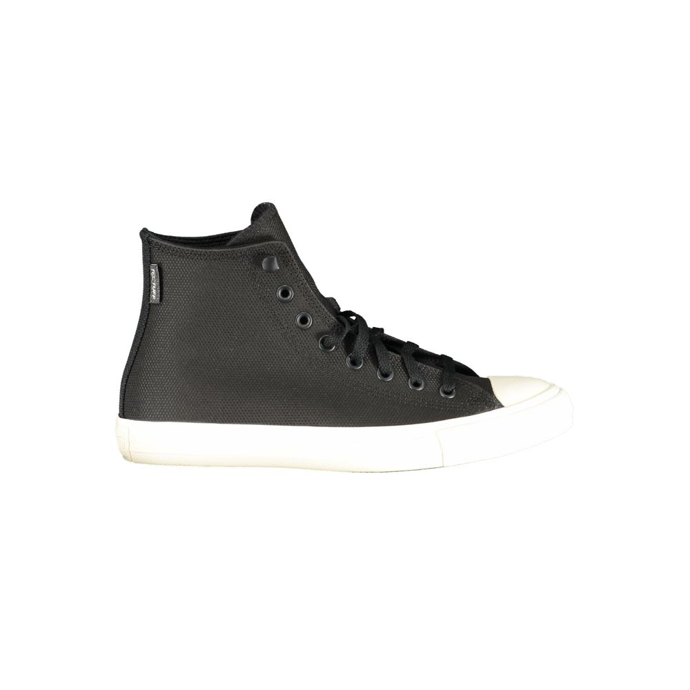 Black Leather Unisex Sneaker