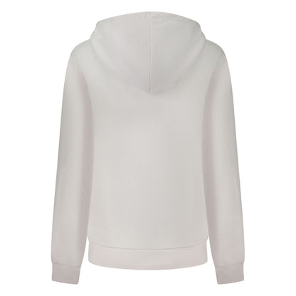 White Cotton Women's Hoodie