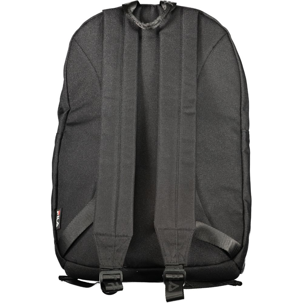 Nero Polyester Men Backpack