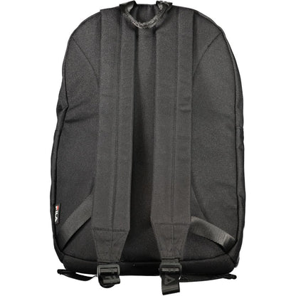 Nero Polyester Men Backpack